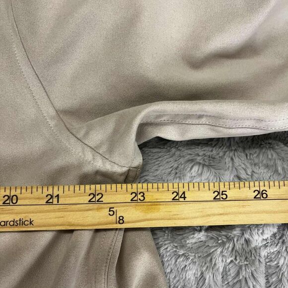 Fieldmaster Shirt Men L Long Sleeve Button Front Beige Tan Casual Dress Top - Picture 6 of 7